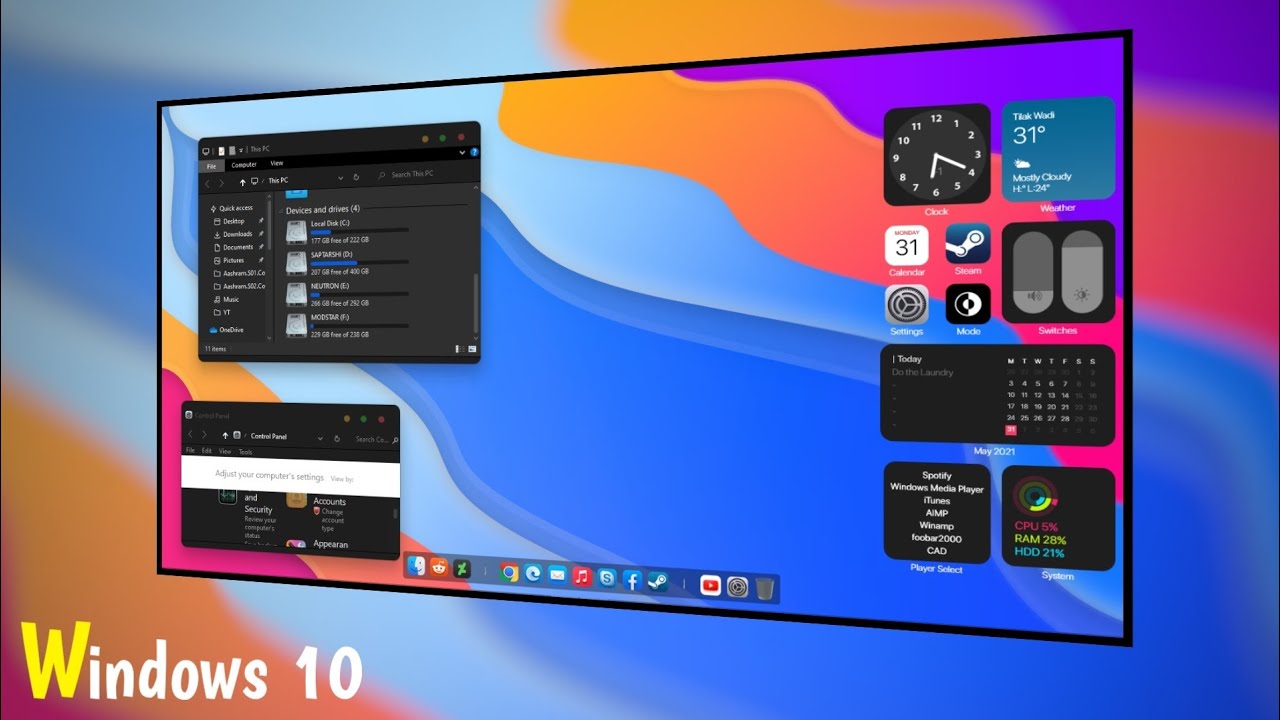 download mac theme for windows 10